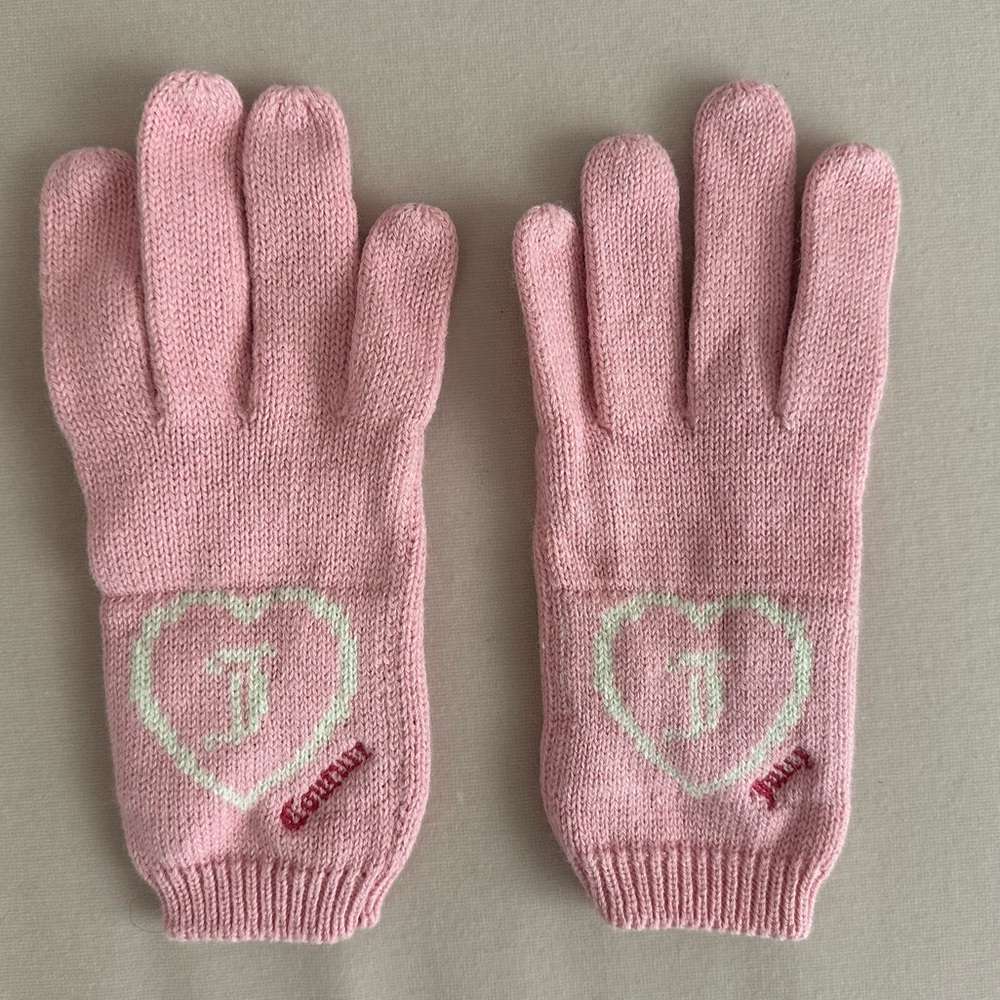 Juicy Couture Pink Gloves